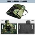 thumbnail image 5 of COEQINE Golf Cart Seat Towel Quilted Protective Cover with Carrying Handle, Universal Fit 51.2x30.3 Inch, 4 Front Pockets, Fits for Most 2 Seats Club Car, Cute Cat Flower Leaf, 5 of 8