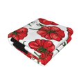 thumbnail image 2 of KLL Hand Drawn Tomatoes Print Fleece Throw Blanket, Horizontal Fleece Bedding Cute Soft Blankets Comfy Fleece Flannel Plush Home Decor for Couch & Bed -80"x60", 2 of 9