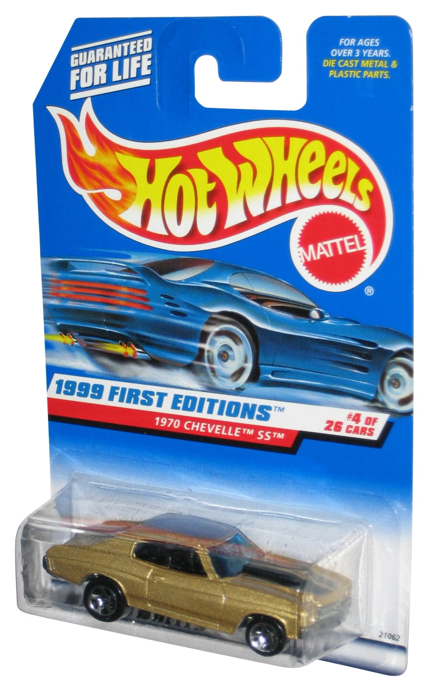 Hot Wheels 1999 First Editions 4/26 (1998) Dark Blue 1970 Chevelle