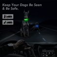 thumbnail image 2 of AMERTEER 2PCS Dog Collar USB Rechargeable Glowing LED Light Adjustable Collar, 2 of 9