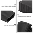 thumbnail image 5 of 2pcs Ladder Slipder Pads Ladder Pads Pads Ladder Pie Protective Cubiertas (Negro), 5 of 5