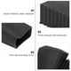 thumbnail image 4 of 2 almohadillas antideslizantes para escaleras domésticas, protectores para patas de escalera, accesorios para escaleras, color negro, 4 of 8