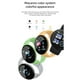 thumbnail image 4 of Pulsera inteligente D18PRO 1.44 '' Pantalla OLED de un solo toque Macaron Monitor de frecuencia card Abanopi  Blanco, 4 of 7