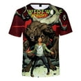 thumbnail image 4 of Werewolf by Night  Merch O-neck T-shirt Women Men Short Sleeve Casual Daily Tee 3D Clothes, 4 of 5