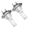 thumbnail image 2 of 2Pcs H7 80W 8000K LED Fog Light Bulb Lamp Ice Blue12-24V Universal, 2 of 8