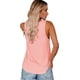 thumbnail image 2 of Camisetas sin mangas con cuello en V y teñido anudado para mujer, camisetas holgadas con bonitos estampados de verano para hacer ejercicio, camisetas deportivas y de yoga, 2 of 3