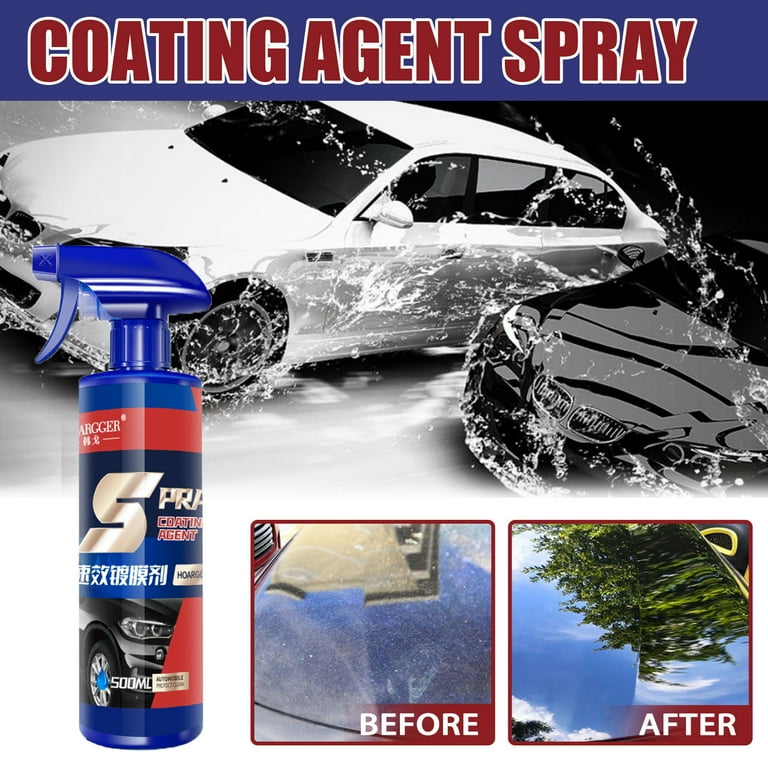 NGTEVOOS Clearance Fast-acting Ceramic Car Coating Spray Liquid  Nano-Coating Auto Spray 500ml 
