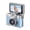 Blue, variant on Thumb-Sized Flip Screen Mini Camera Tiny Retro Keychain Digital Camera with 1.47" LCD Screen Vintage Micro Pocket Camera for Travel Concert Study Recording