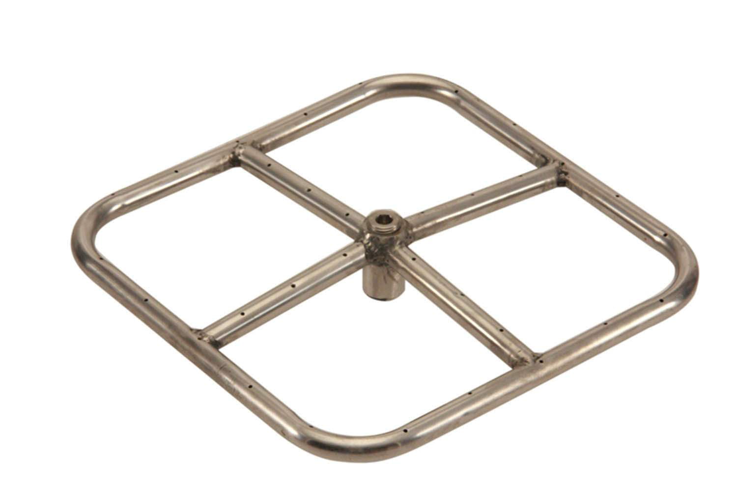 36-Inch HPC Round Stainless Steel Fire Pit Burner Natural Gas Hearth Products Controls FRS-36HC-NG High Capacity 