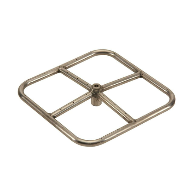 Hpc Square Stainless Steel Fire Pit, Custom Stainless Steel Fire Pit Ring