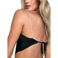 thumbnail image 5 of Biekopu Women's Lace Trim Triangular Hem Cami Tank Top Spaghetti Strap Crop Top Sexy Backless Camisole Vest Y2k Fashion, 5 of 9