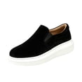 thumbnail image 2 of Willtoo Women's Canvas Slip On Shoes Laceless Low Top Sneakers Slip On Sneakers, 2 of 4