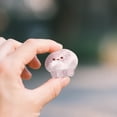 thumbnail image 4 of Cute Jellyfish-Shaped Glass Paperweight with Smiling Face, Decorative Desk Accessory for Office and Home Décor, 4 of 4