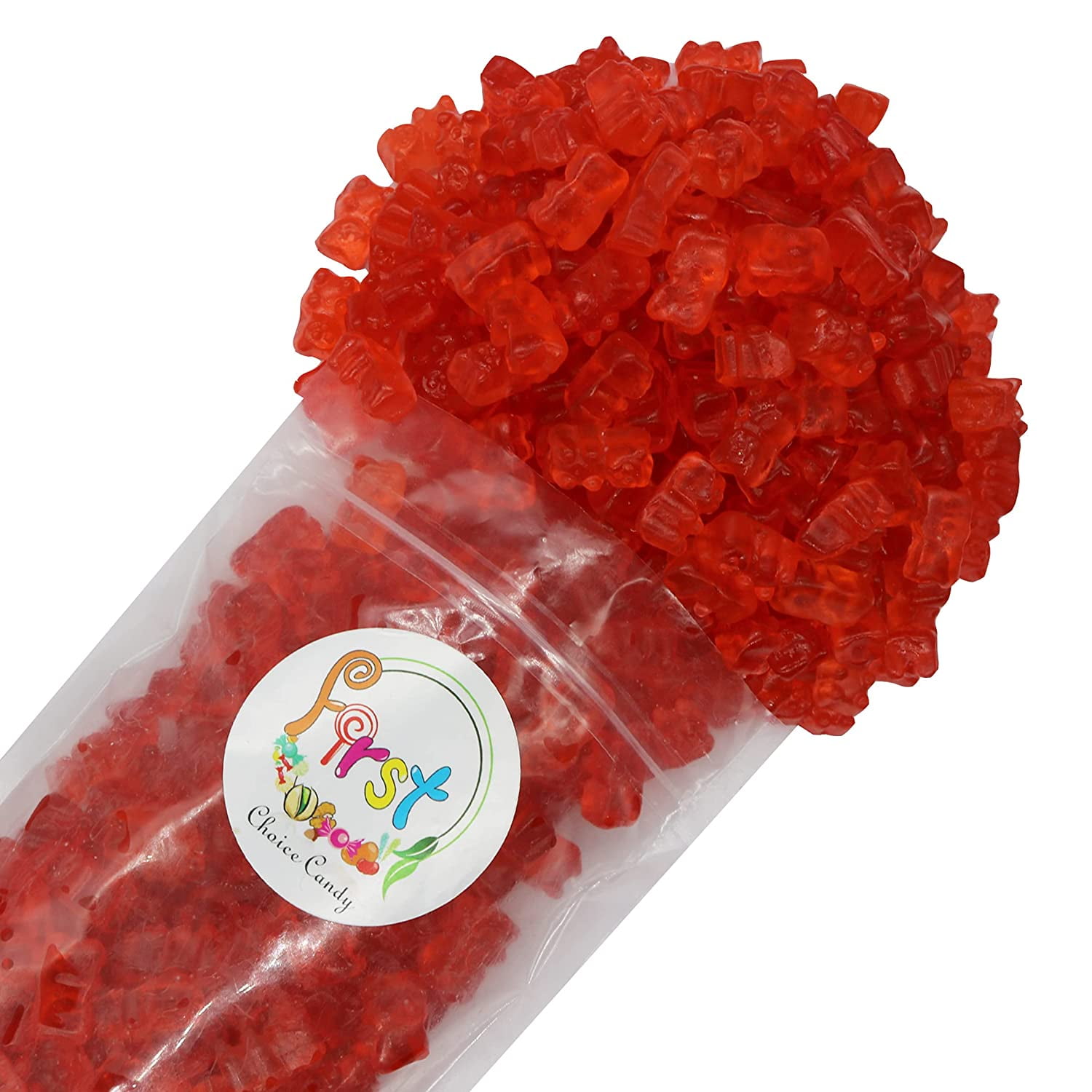 FirstChoiceCandy Gummy Bears (Fresh Strawberry, 1 LB)