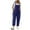 Dark Blue, variant on Enjoytime Jumpsuits for Women Adjustable Straps Long Pants Overalls Summer Casual Loose Rompers with Pockets