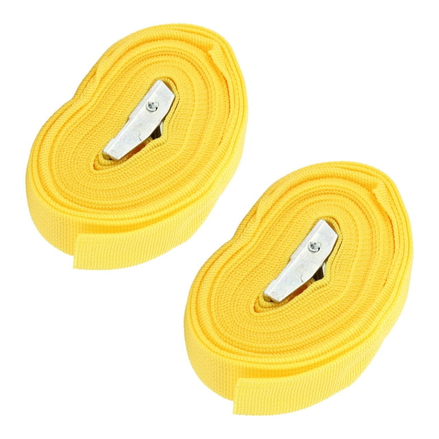 Sangles de Fixation, Sangle de Liaison Facile à Utiliser Réglable Robuste avec Boucle en Alliage de Zinc pour Transport Expédition 3 m / 9.8 Pieds