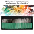 thumbnail image 4 of 30 Pcs Brocas Giratorias de Diamante Pulido, Brocas para Vidrio, Herramientas de Talla de Grabado de Joyas de Cristal de Jade, 4 of 4