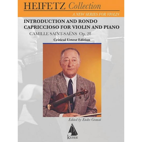 Introduction and Rondo Capriccioso, Op. 28 : For Violin and Piano Critical Urtext Edition Heifetz Collection (Paperback)
