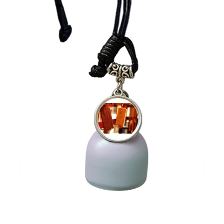 China Style Blessing Board Photography Wind Chimes Bell Car Pendant