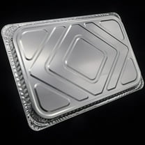 Tineasur 10Pcs Aluminum Foil Trays Barbecue Grease Catch for Outdoor Enthusiasts