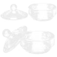 thumbnail image 2 of Glass Nail Dish Cups Transparent For Women Home Use 2Pcs 1.57x1.57In, 2 of 5