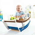 thumbnail image 4 of Hape High Seas Wooden Rocking Ride-on, Gift Idea for Toddlers Ages 12 Months+, 4 of 8
