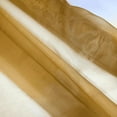 thumbnail image 3 of Sheer Organza Fabric by the Yard for Sewing Fashion Wedding Dress DIY Event Decorations, 60’’ Wide Sparkle Silky Crystal Organza Fabric (Gold, 10 Yard), 3 of 5