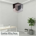 thumbnail image 4 of 3D Wall Art Optical Illusion Corner Wall Decal, Large Removable Peel and Stick Stereoscopic Cube Sticker, Wall Art That Reshapes Reality, Modern Home Decor for Living Room, Office & Dorm, 4 of 8