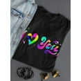 thumbnail image 3 of I Love You Inscription T-Shirt Women -Image by Shutterstock, Female x-Large, 3 of 4