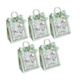 thumbnail image 1 of 5 bolsas de dulces con asa para regalo de fiesta. Verde, 1 of 8