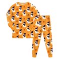 thumbnail image 6 of KPOPLK Kids Halloween Ghost Print Pajamas Outfit Girls Sleepwear Sets Kids Pjs Clothes,Size 8-9 Years, 6 of 9