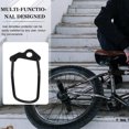 thumbnail image 3 of FONDOTIN Bicycle Chainwheel Protector 5Pcs Black Metal for Mountain Bike Frame Protection 3.93X2.36X2.36in, 3 of 8