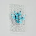 thumbnail image 6 of FSLiving Remote Control Acrylic Wall Sconce Battery Wall Hanging Wall Lamp No Wiring Needed, Color Changing Dimmable and RGB LED with 3D Simulated Butterflies for Home Decor Gallery, Blue, 6 of 9