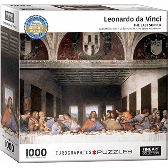The Last Supper by Leonard Da Vinci 1000-Piece Puzzle