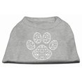 thumbnail image 1 of Henna Paw Screen Print Shirt Grey Xs (8), 1 of 1