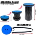 thumbnail image 2 of Tabouret Pliant Portable (Bleu), Tabouret Rétractable 2ème Génération, Tabouret de Camping pour Pêche/barbecue/activités Intérieures/extérieures, Charge Max 397LB, 2 of 4