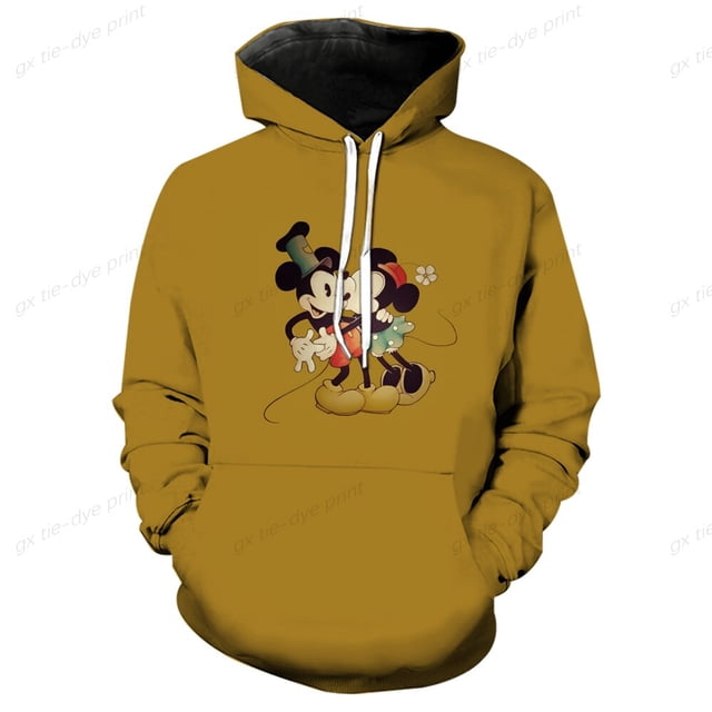 Sweaters Boys Girls Long Sleeve Casual Streetwear Pullovers 3D Print Sweatshirts Girls Boys Long Sleeve Cool Jacket Mickey MouseKids-130 Gao Jinjia LED