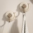 thumbnail image 4 of TIMIFIS Hooks for Hanging 1 Hook Suction Cup Key Hook No Punching Strong Door Hanging Hook Traceless Kitchen Bathroom Adhesive Hook Greys Style Suction Cup Hook, 4 of 6