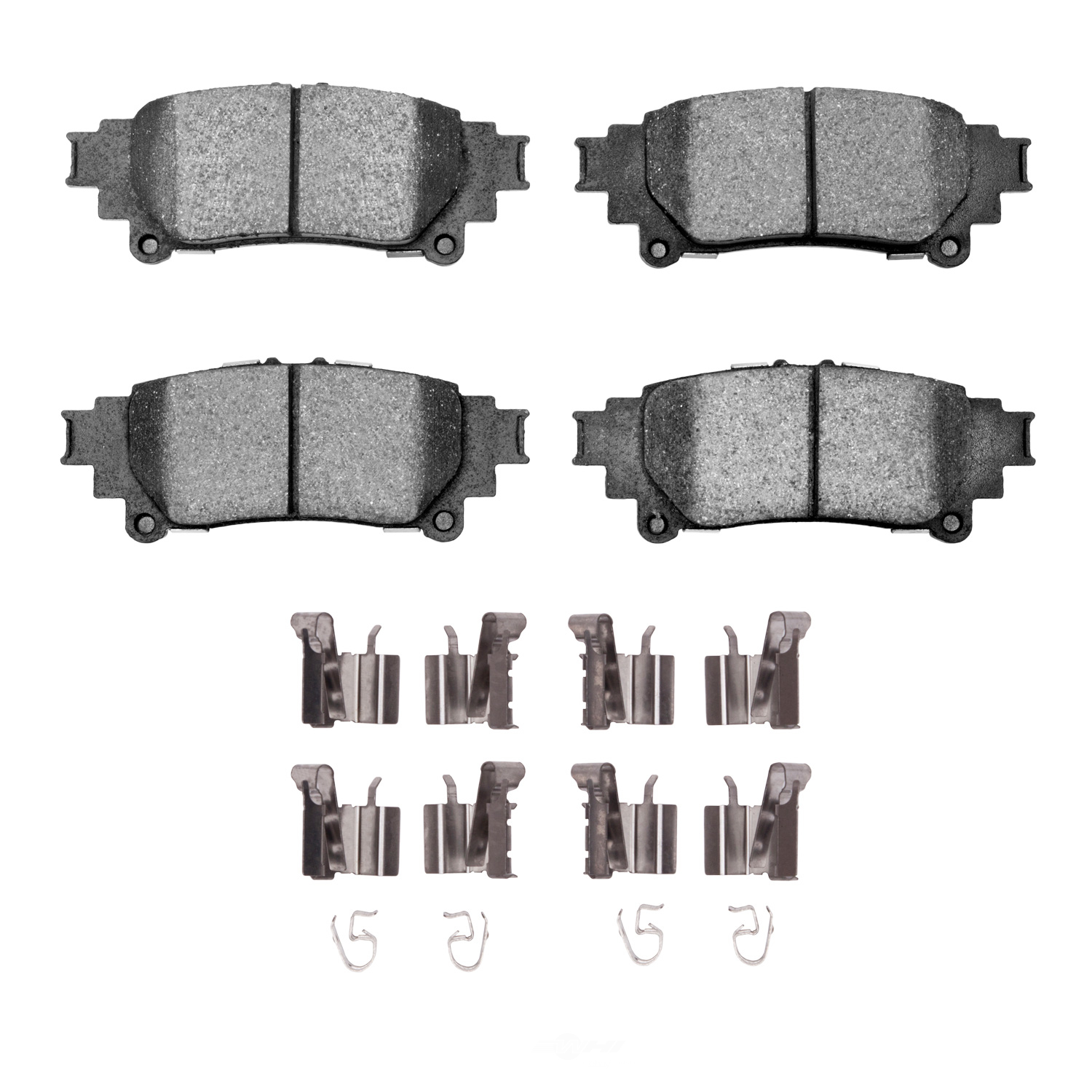 Dynamic Friction Company 1214-1391-01 DFC Heavy Duty Pads and Hardware Kit
