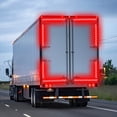 thumbnail image 5 of Uxcell Reflective Tape, Self-Adhesive Trailer Reflector Tape Waterproof Warning Sticker Red Black 2 Inch x 16 Feet, 5 of 6
