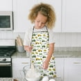thumbnail image 4 of Cartoon Tractors Hats White Pattern Kids Aprons for Girls and Boys,Adjustable Neck Strap Toddler Aprons for Kids Cooking Baking, 4 of 5