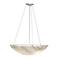 thumbnail image 6 of Meyda 151641 24 in. Metro Fusion Ramoscelli Inverted Pendant, White Irid, Clear & Black White, 6 of 7