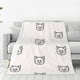 thumbnail image 1 of Mantas de vellón, mantas suaves y cálidas para sofá, sofá y cama, manta suave y fresca de verano con estampado de cara de cerdo lindo para mujeres y hombres durante todas las estaciones, 1 of 8