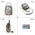 thumbnail image 3 of FORMRS Crossbody Bag for Women Quilted Travel Shoulder Cell Phone Purse with Chain Strap Handbag, Ocean Boat, 3 of 7