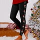thumbnail image 1 of WILLBEST Leggings de Yoga para Mujer, Cintura Alta, Suaves, Elásticos Y Cómodos, con Estampado Navideño Y Diseño de Bloques de Color 2058 Chica, 1 of 4