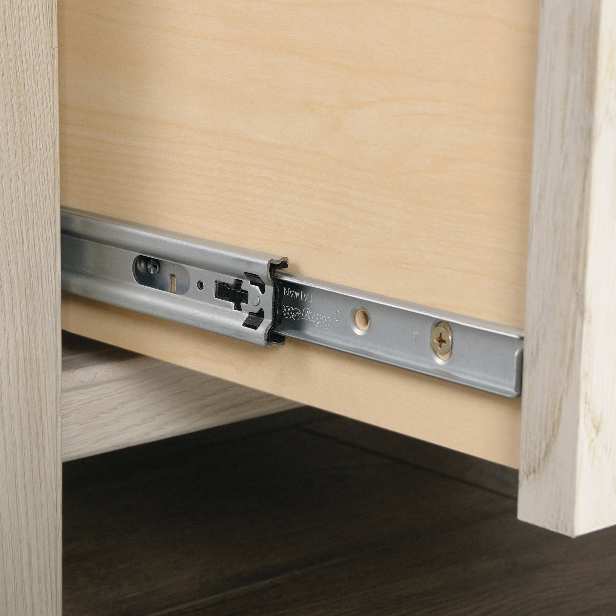 Sauder Costa 2-Drawer Lateral File Cabinet, Chalked Chestnut Finish