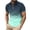 Light Blue, variant on WREESH Men's Henley Shirt Casual Short Sleeve T-Shirt with Front Zipper & Technology for Casual Fridays