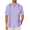 Purple, variant on COOFANDY Men's Short Sleeve Linen Shirt Cuban Guayabera Shirts Summer Beach Tops