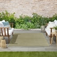 thumbnail image 3 of Nourison Essentials Indoor/Outdoor Green Gold 4' x 6' Area Rug (4x6), 3 of 9