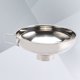 thumbnail image 1 of Homoyoyo Embudo De Cocina De Acero Inoxidable Con Duradero Y Centro Ancho Color Plata, 1 of 8